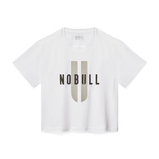 NOBULL Women's White NOBULL U Boxy Tee