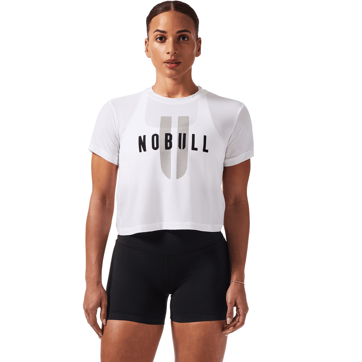 NOBULL Women's White NOBULL U Boxy Tee