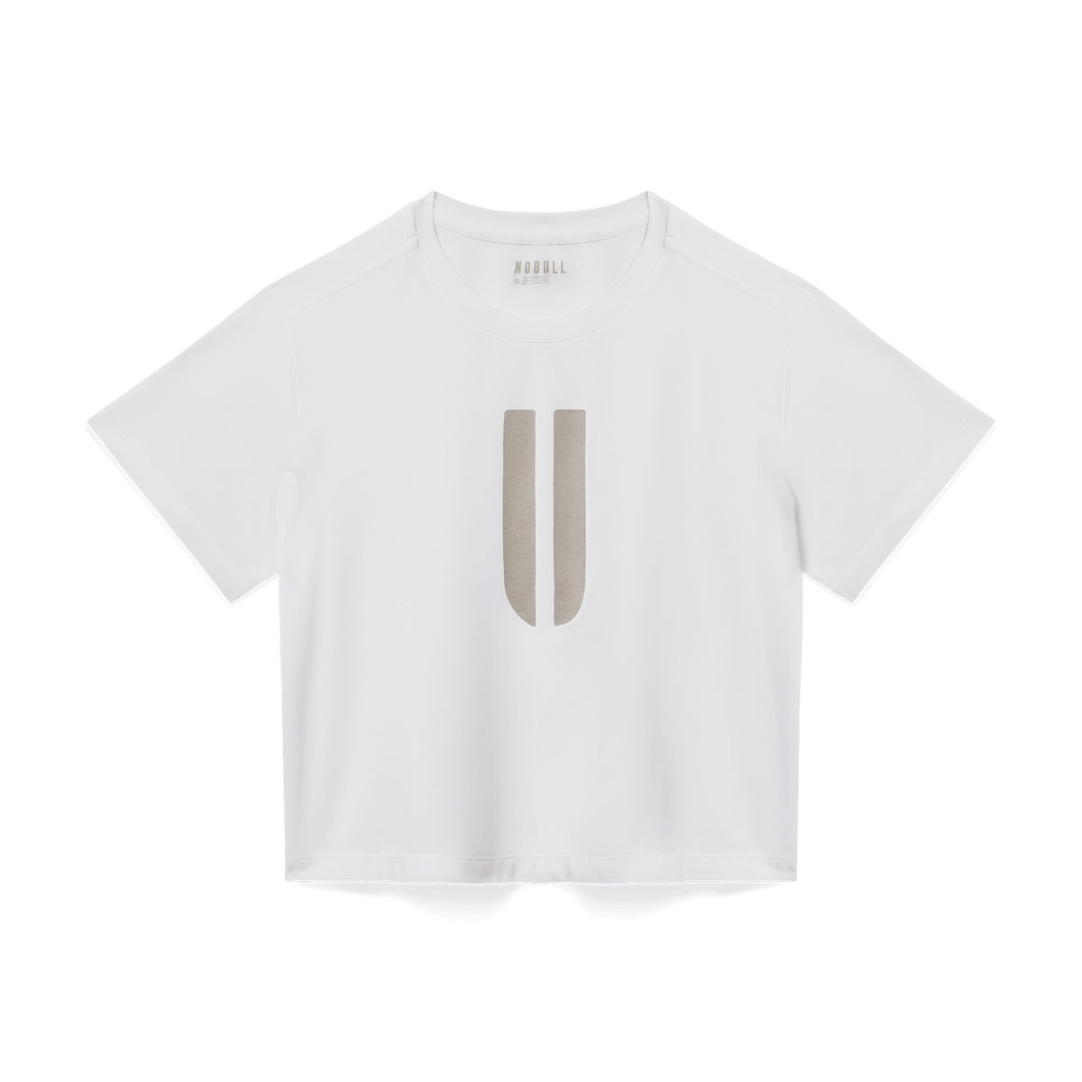 NOBULL Women's White U Boxy Tee