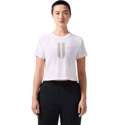 NOBULL Women's White U Boxy Tee