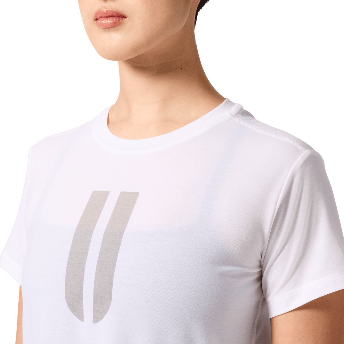 NOBULL Women's White U Boxy Tee
