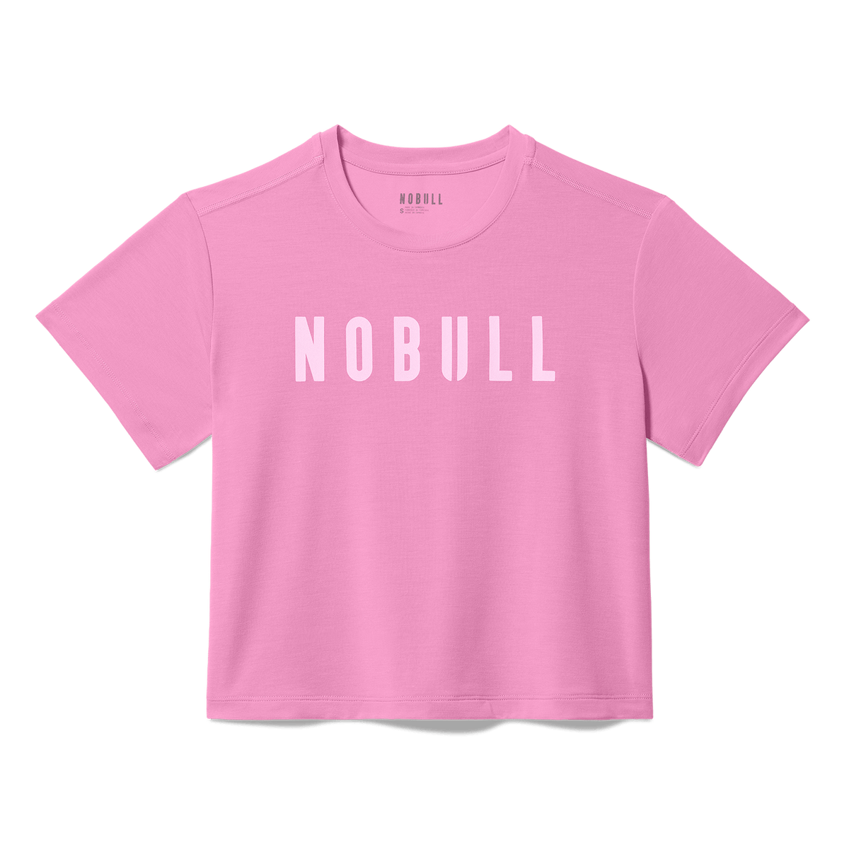 NOBULL Women's Soft Pink NOBULL Boxy Tee
