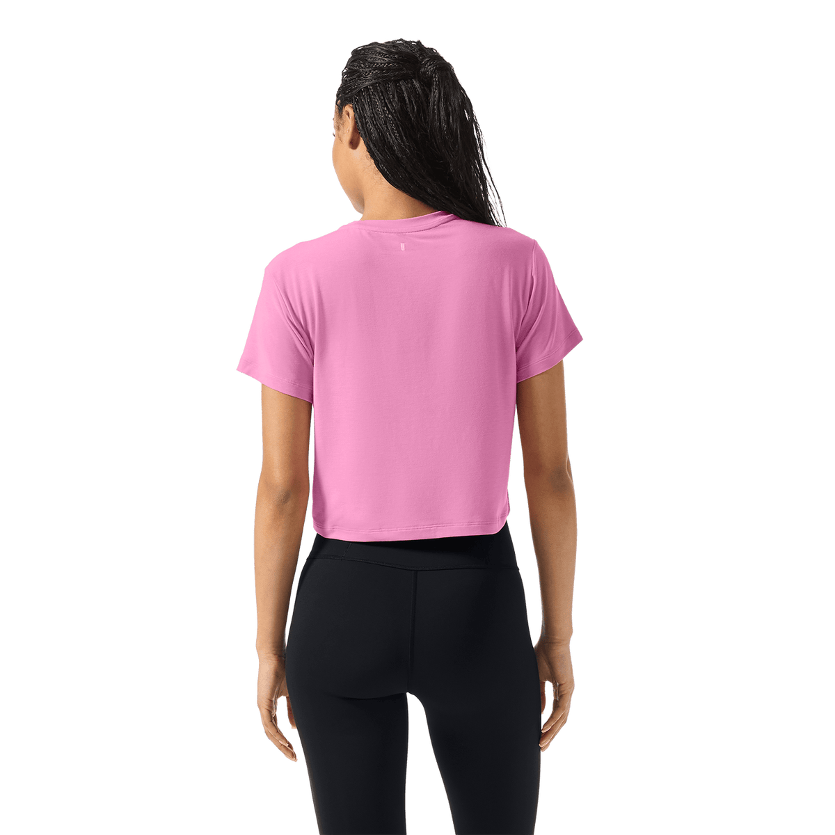 NOBULL Women's Soft Pink NOBULL Boxy Tee