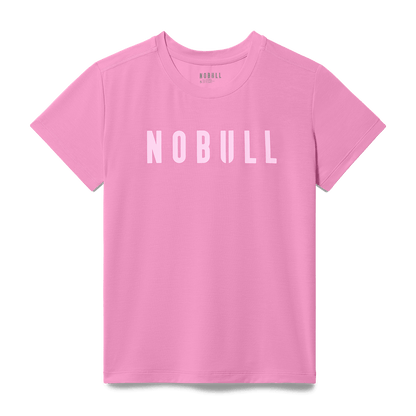 NOBULL Women's Soft Pink NOBULL Tee