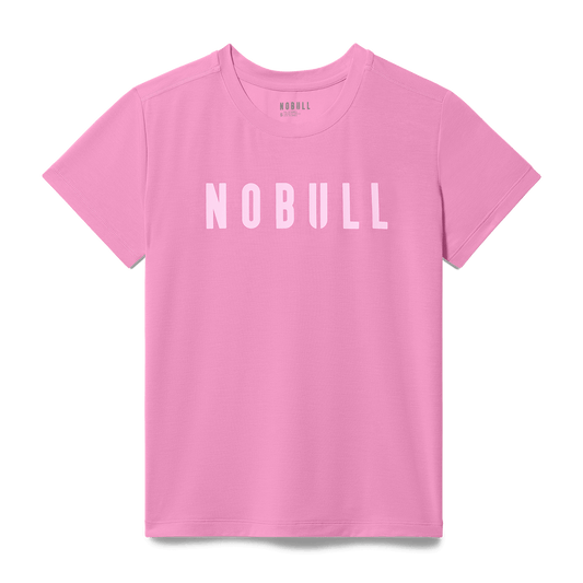 NOBULL Women's Soft Pink NOBULL Tee