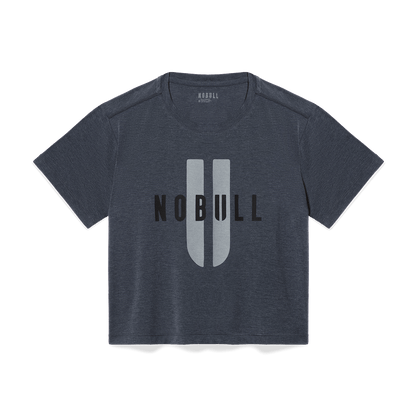 NOBULL Women's Charcoal Heather NOBULL U Boxy Tee