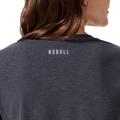 NOBULL Women's Charcoal Heather NOBULL U Boxy Tee