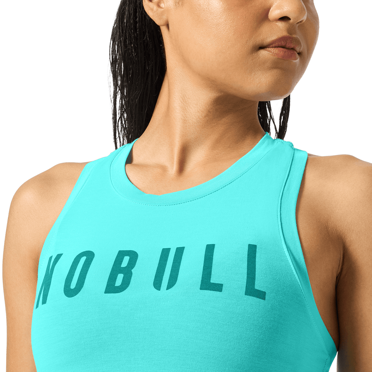NOBULL Women's Aqua Wash NOBULL Fitted Tank Top