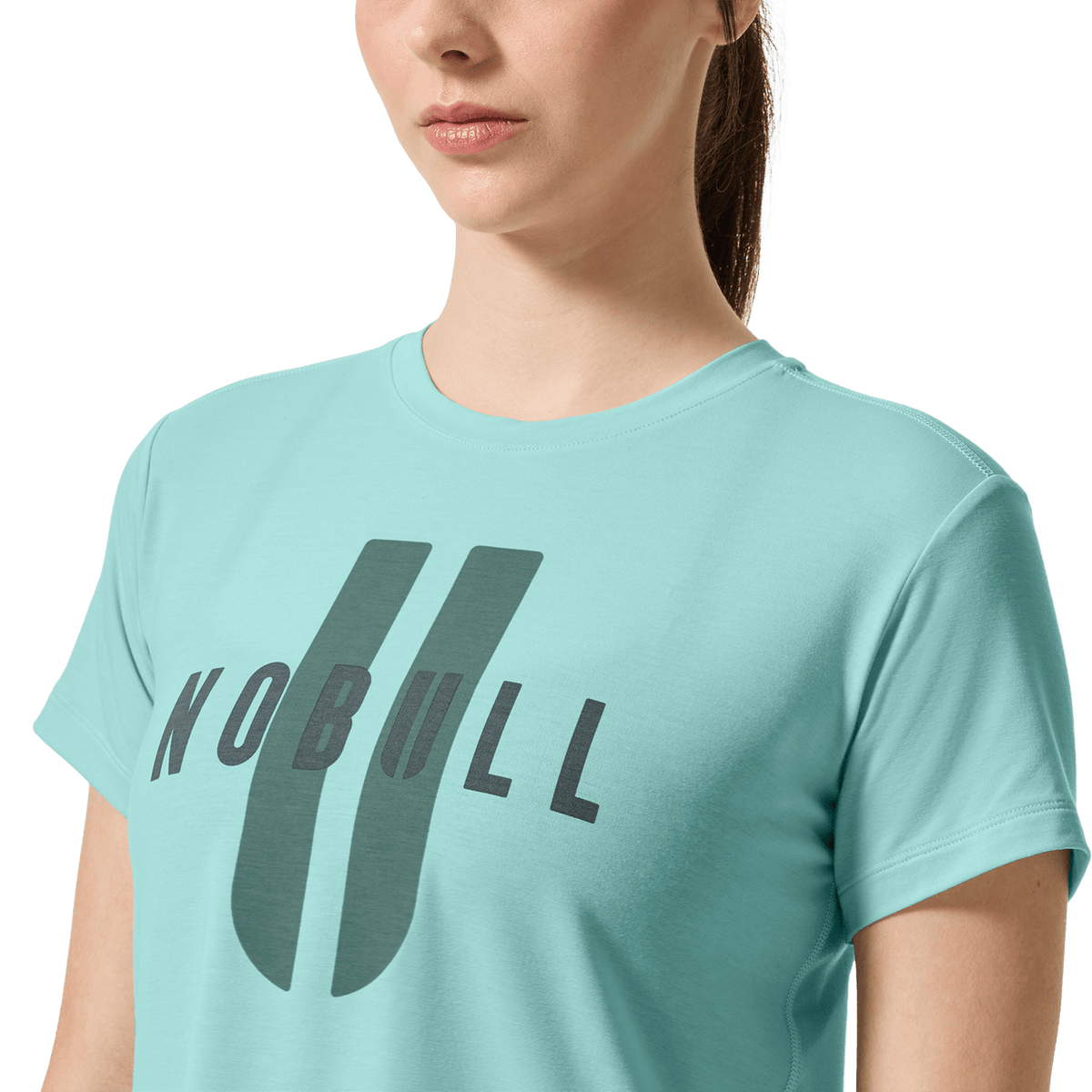 NOBULL Women's Blue Haze NOBULL U Boxy Tee